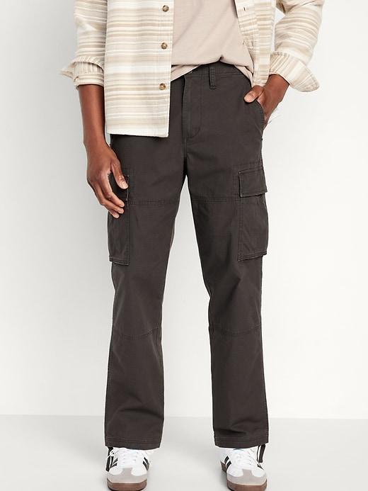 Loose Taper Cargo Ripstop Pants Product Image