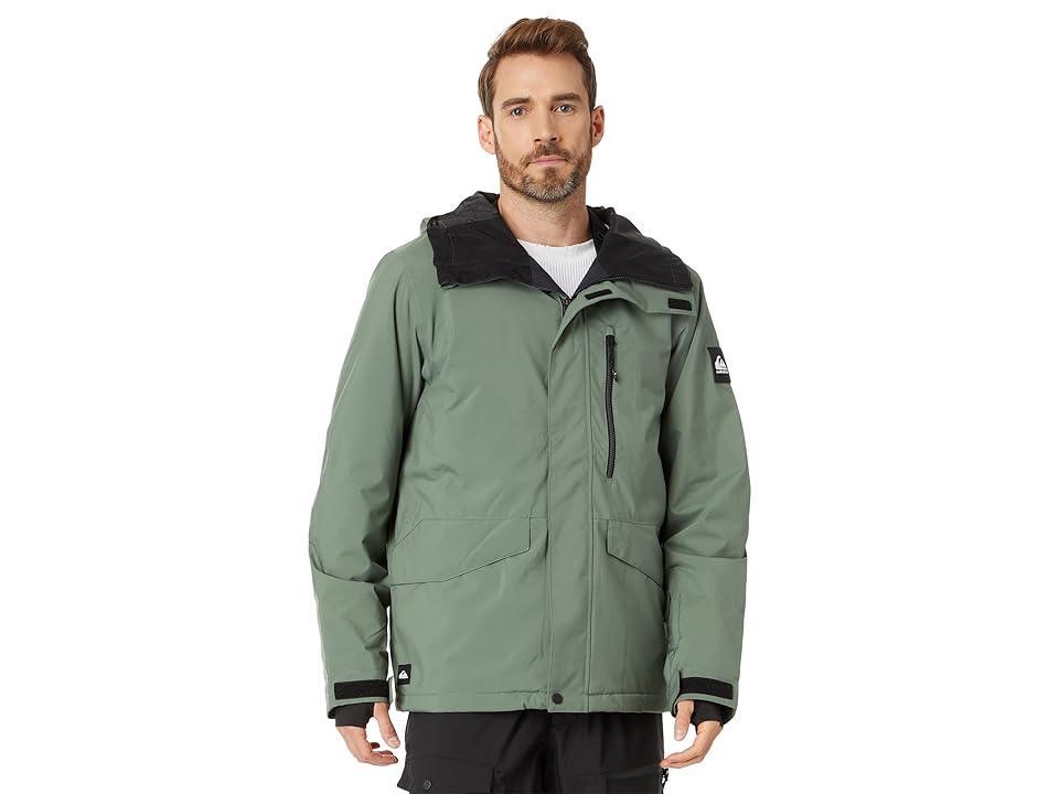 Quiksilver Snow Mission Solid Jacket (Laurel Wreath) Men's Coat Product Image