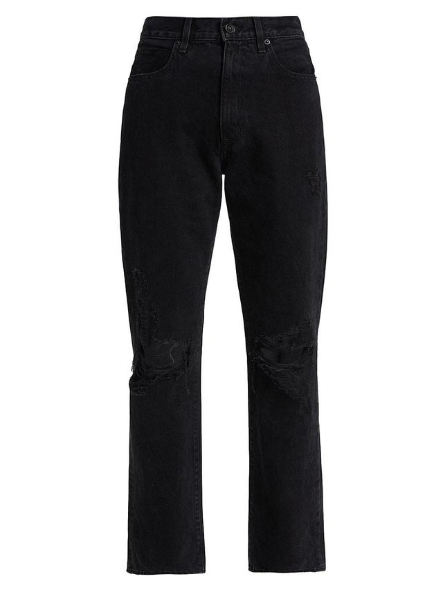 Womens London Shadow Straight-Leg Jeans Product Image