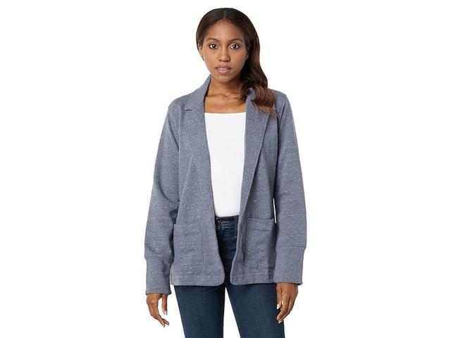 Hatley Chelsea Knit Blazer (Indigo Speckle) Women's Clothing Product Image