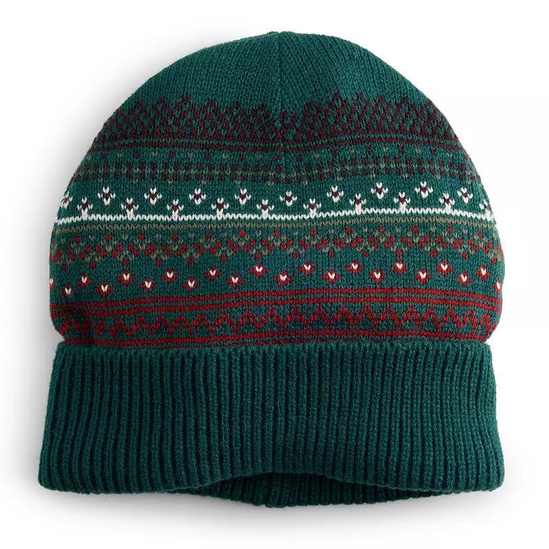 Mens Sonoma Goods For Life Fairisle Beanie product image