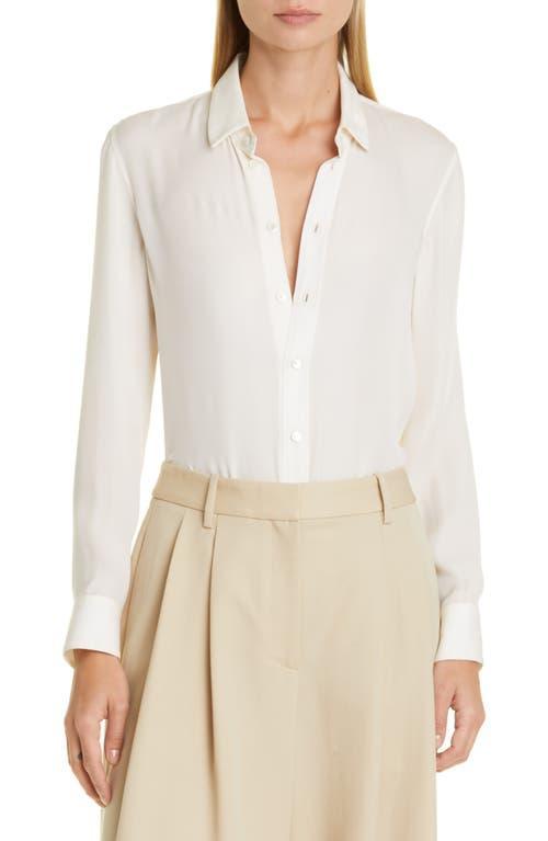 Gaia Slim Shirt In Ivory product image