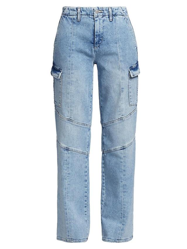 Womens Brooklyn High-Rise Utility Jeans Product Image