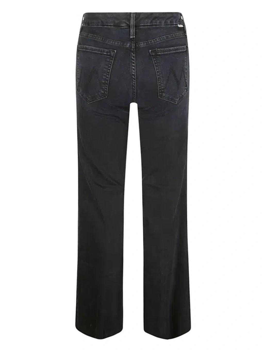 MOTHER The Roller Fray Jeans In Blue Product Image