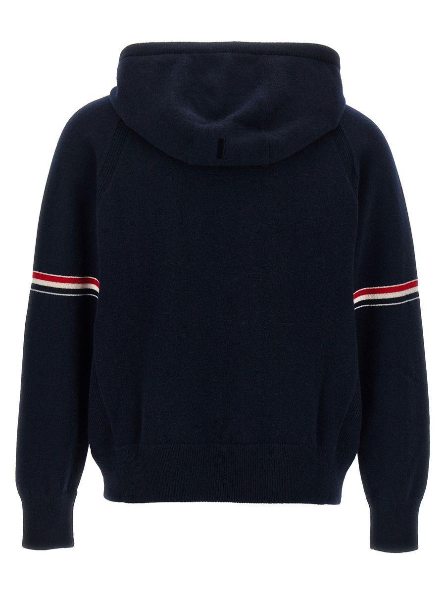 THOM BROWNE Sweaters In Dark Blue Product Image