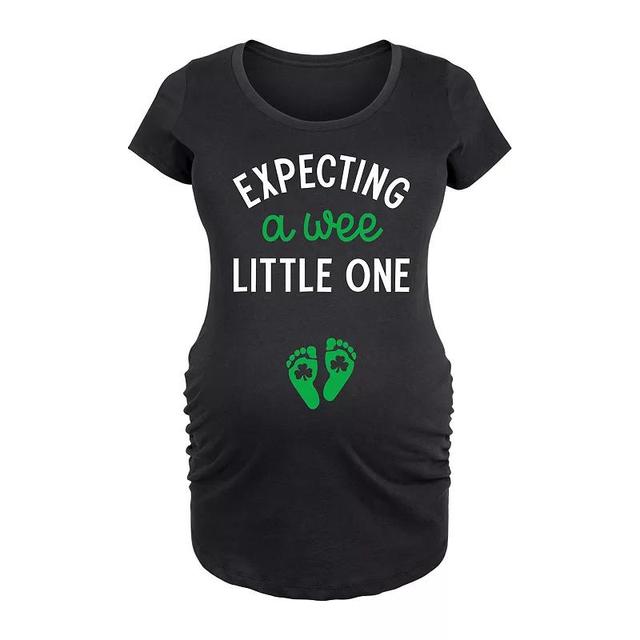 Maternity Expecting A Wee Little One Graphic Tee, Womens Product Image