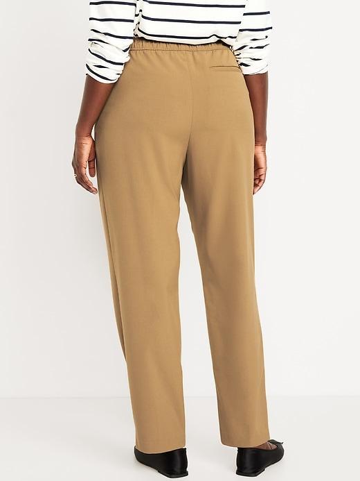 Extra High-Waisted Stevie Straight Pants Product Image