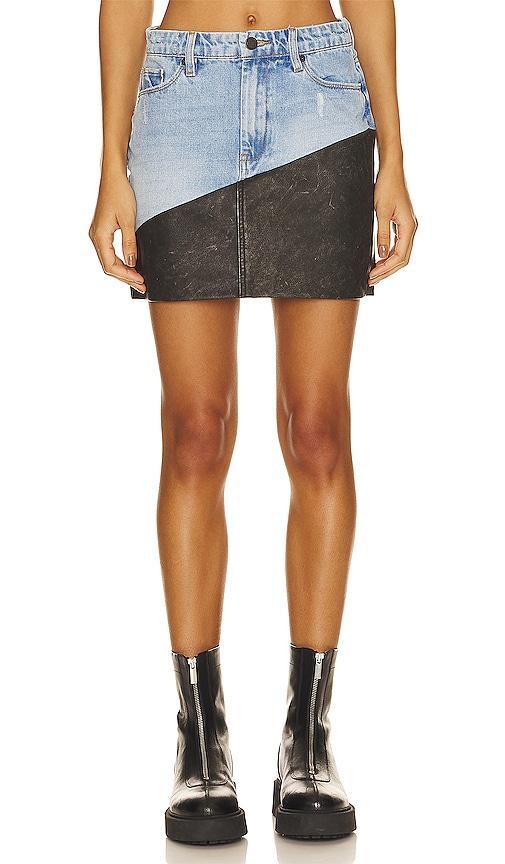 Denim Mini Skirt Product Image