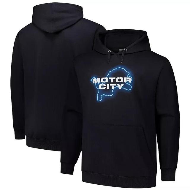 Mens Fanatics Detroit Lions Motor City Pullover Hoodie Product Image