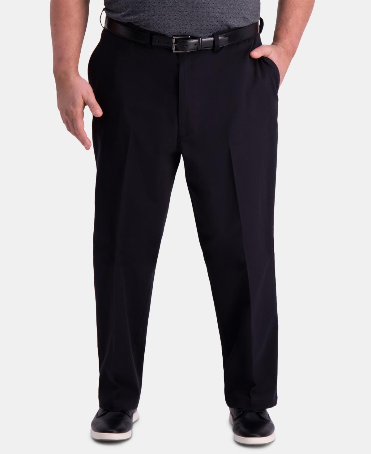 Haggar Mens Big & Tall Classic-Fit Khaki Pants Product Image