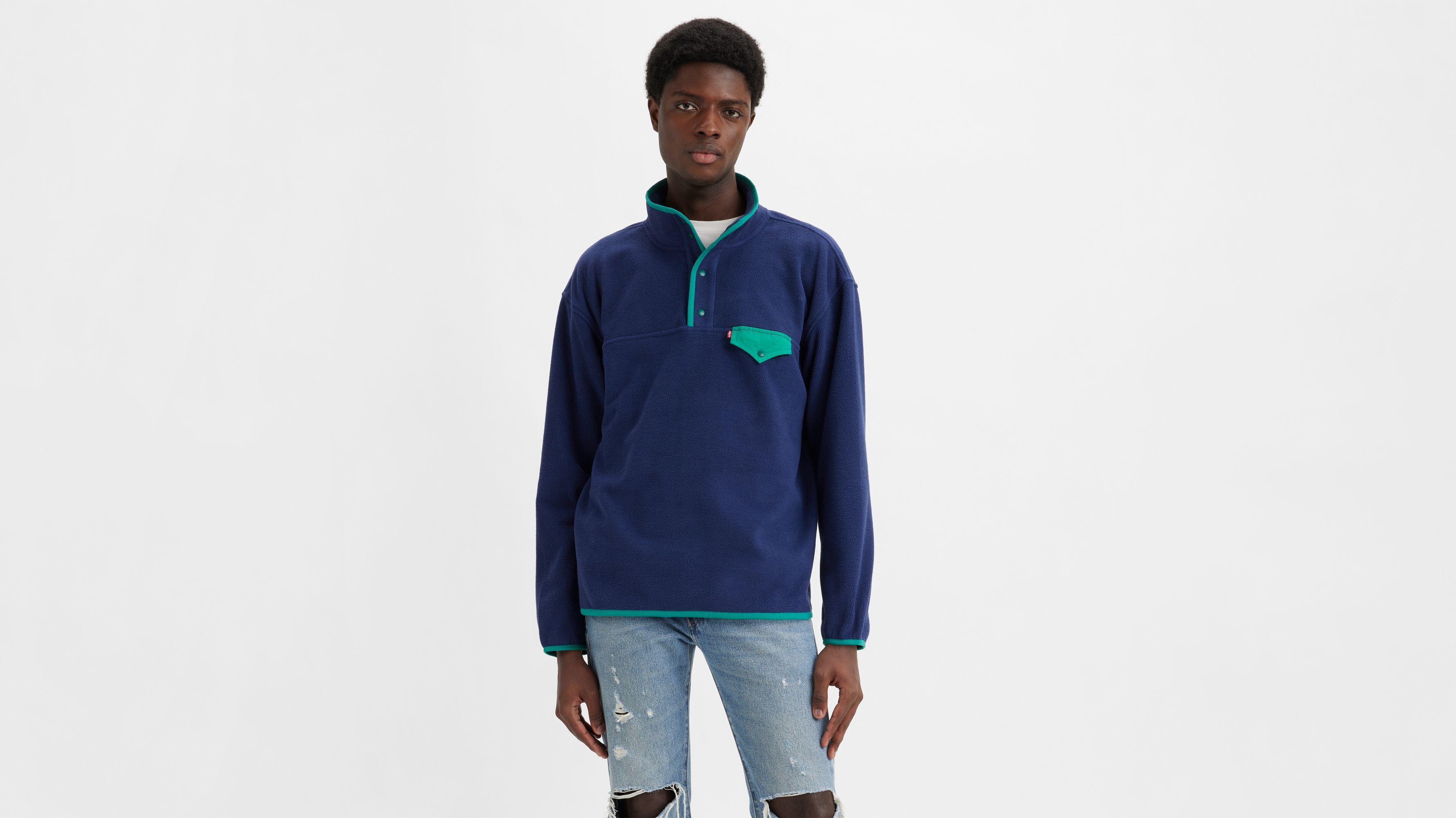 Barstow Fleece Snap Up Sweatshirt Product Image