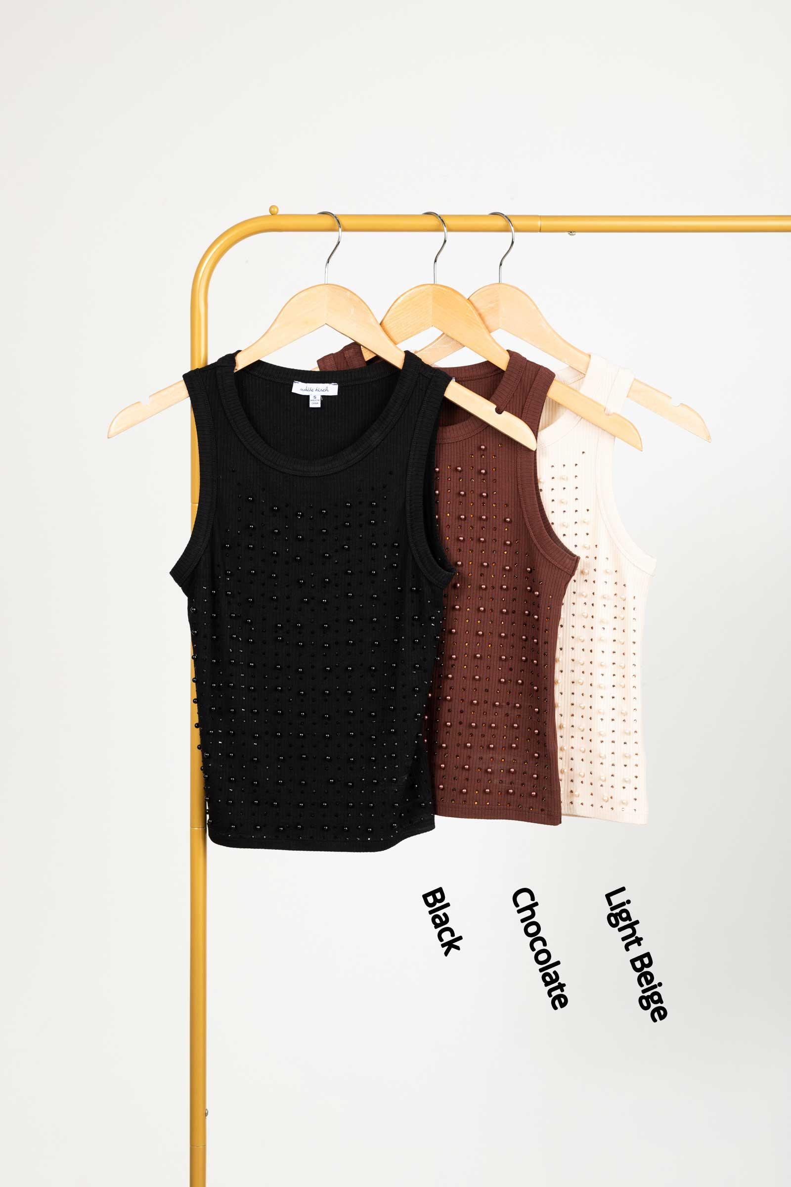 Pearl Knit Tank Product Image