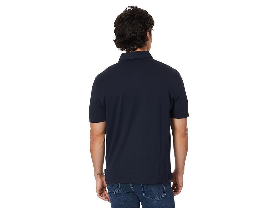 Armani Exchange Metallic AX Logo Polo Men's Clothing Product Image