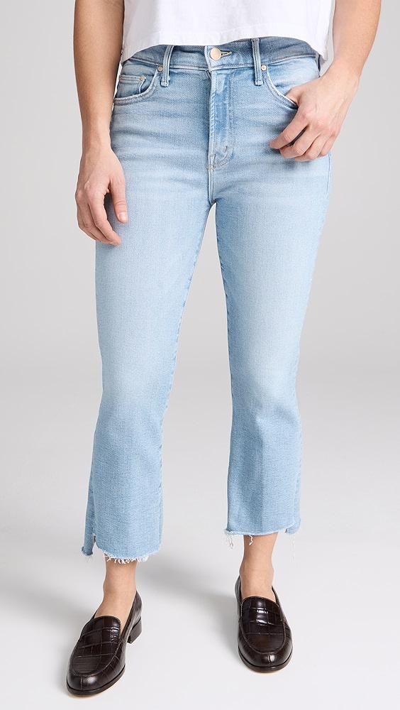 MOTHER Petite Lil Insider Crop Step Fray Jeans | Shopbop product image