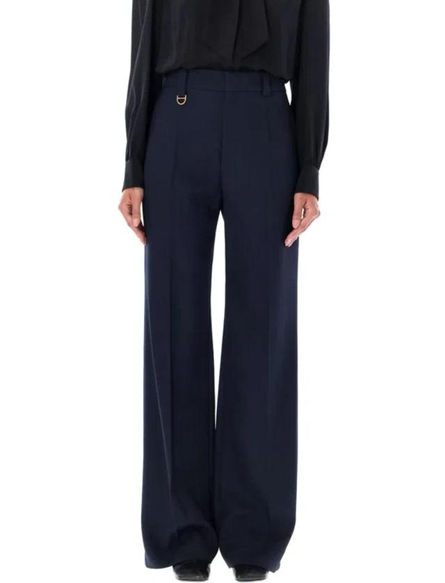 CHLOÉ High Waist Pant In Blue Product Image