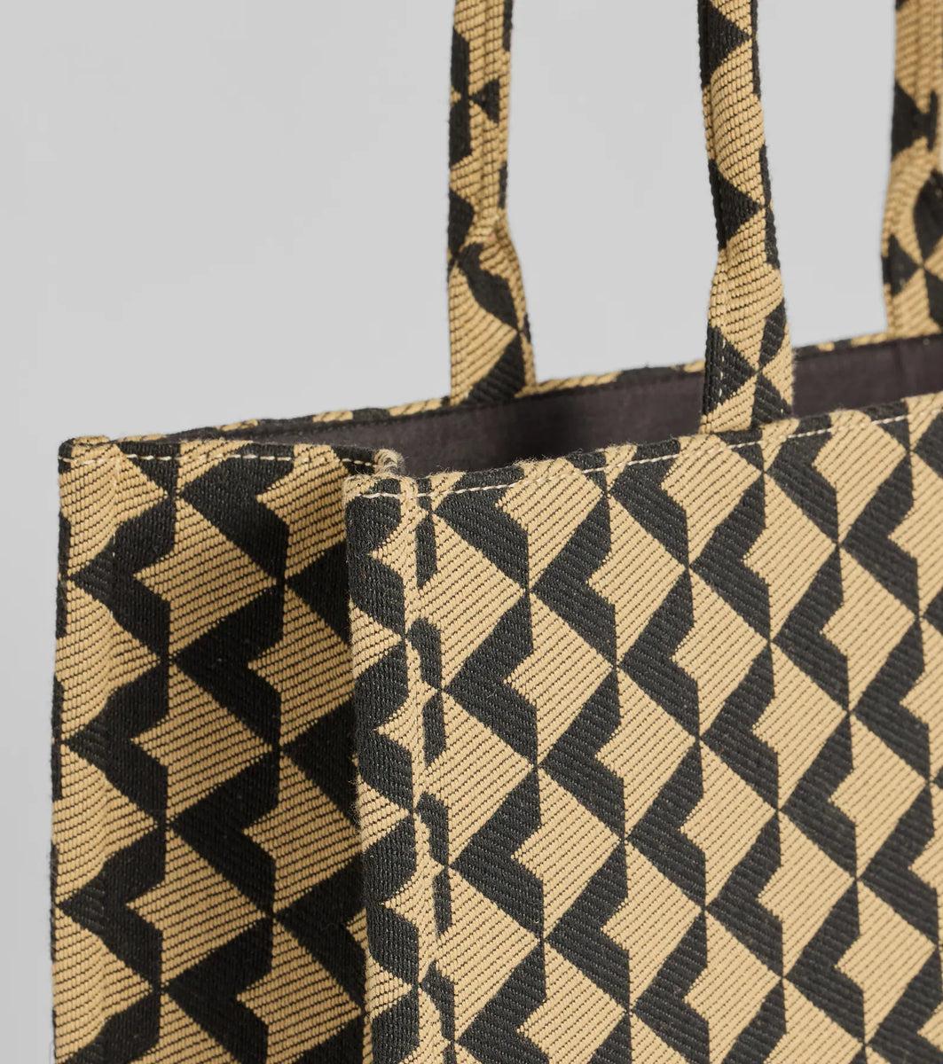 On The Go Jacquard Woven Tote Bag Product Image