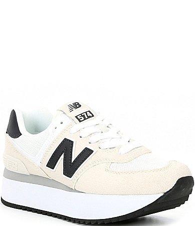 New Balance Womens 574 Platform Sneakers Product Image