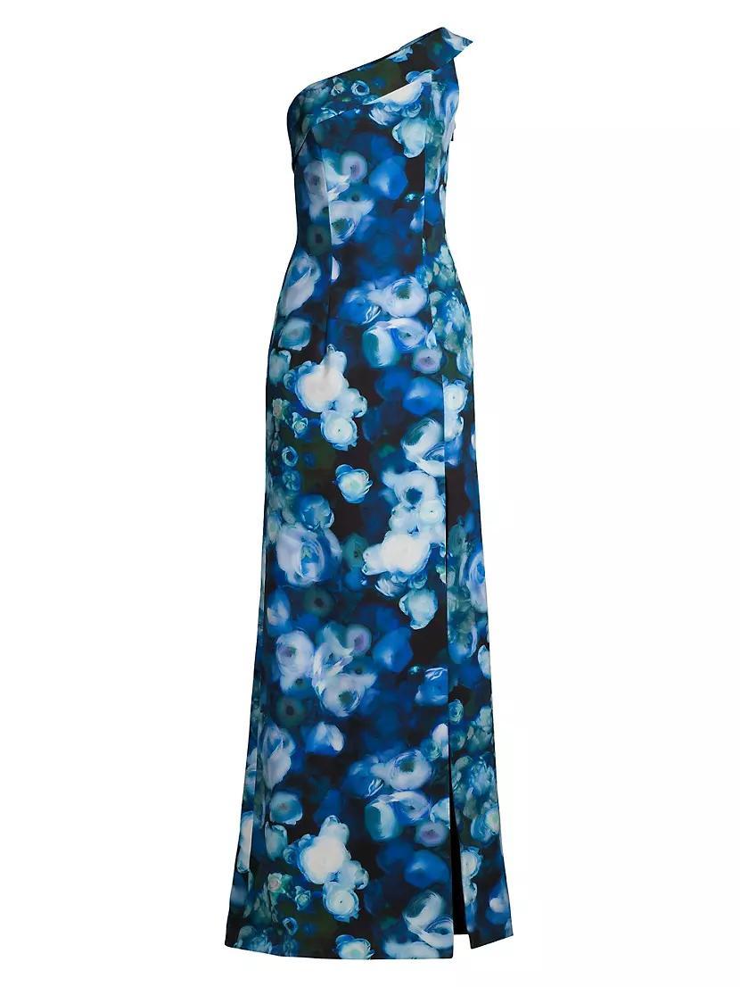 Dolan Floral One-Shoulder Gown product image