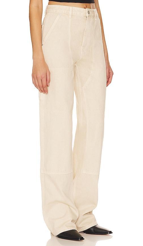 Womens Carpenter High-Rise Straight-Leg Jeans Product Image