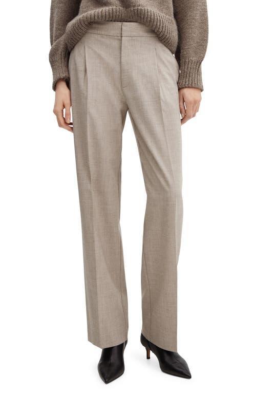 MANGO Cesi Straight Leg Pants product image