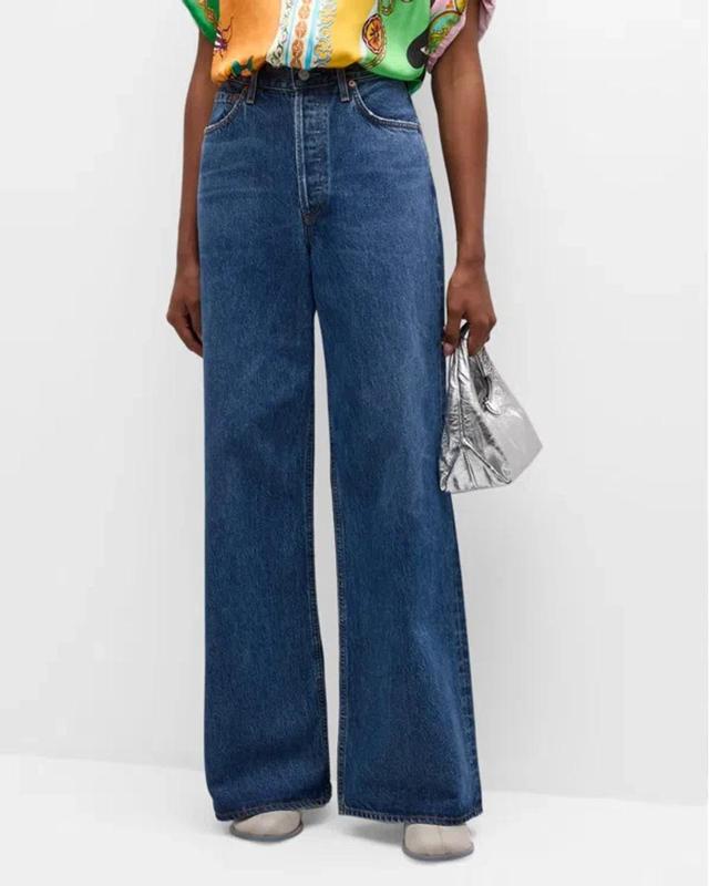 Dame Wide-leg Jeans In Enamour Product Image