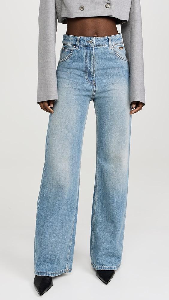 MSGM Wide Leg Jeans | Shopbop Product Image