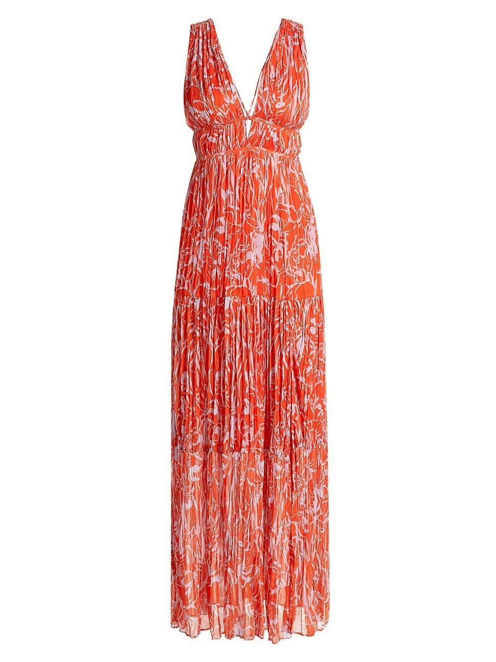 Womens Pescadero Floral Maxi Dress Product Image