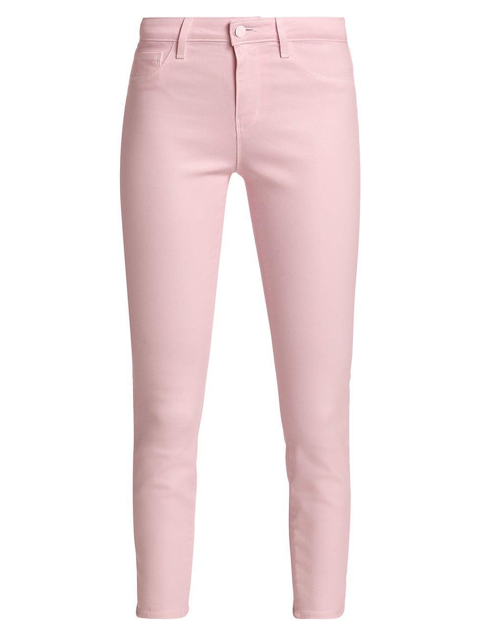 Margot High-Rise Coated Skinny Jeans Product Image