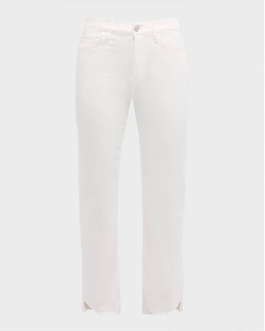 Le High Straight Cascade Hem Jeans Product Image