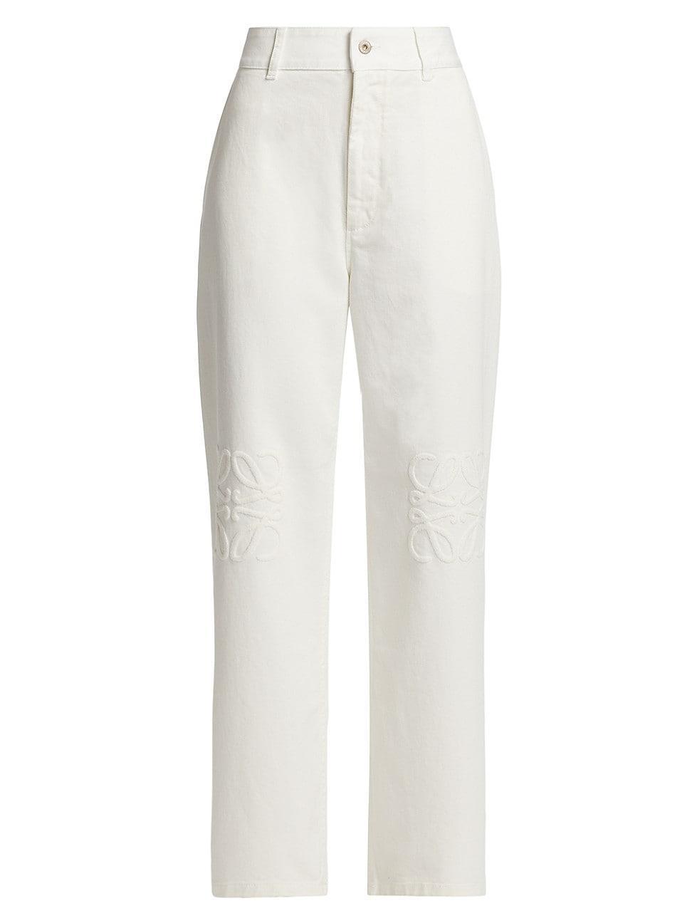 Womens LOEWE x Paulas Ibiza Anagram Baggy Jeans Product Image