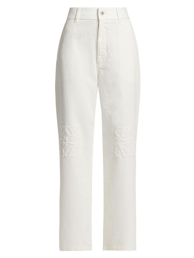 Womens LOEWE x Paulas Ibiza Anagram Baggy Jeans Product Image