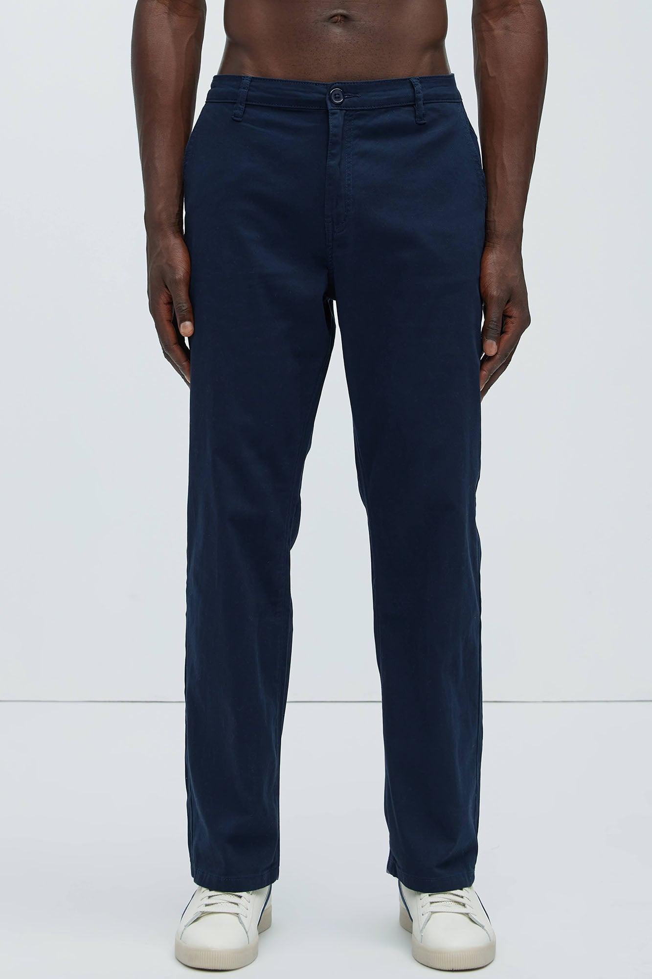 Ralphy Straight Pants - Navy Product Image