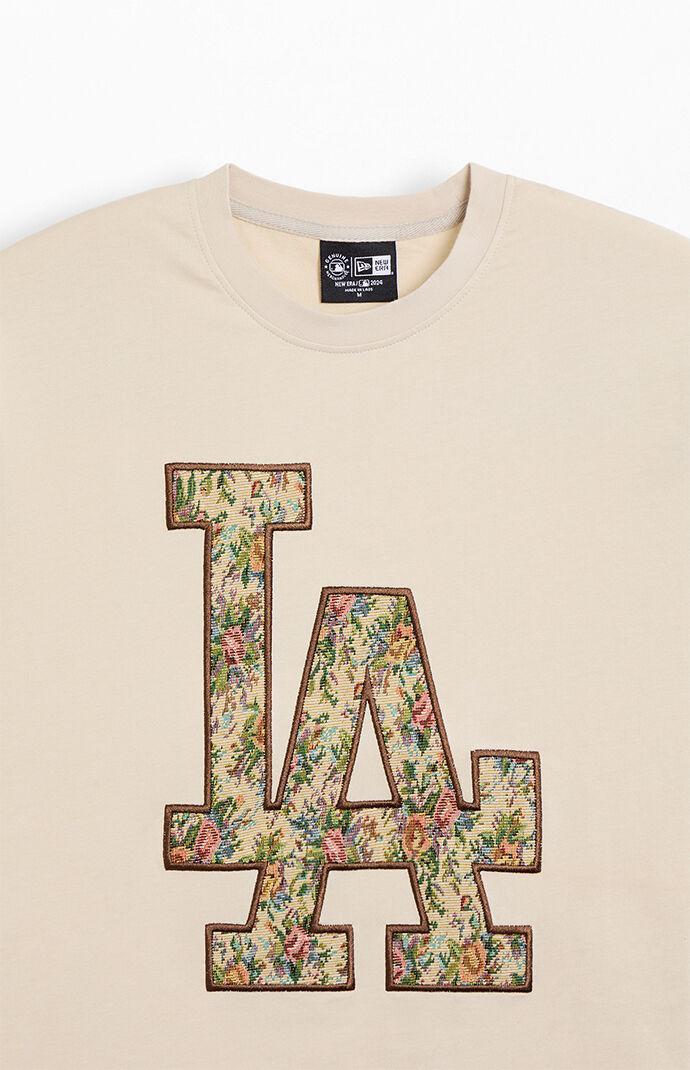 New Era Men's LA Dodgers Embroidered Floral T-Shirt Product Image