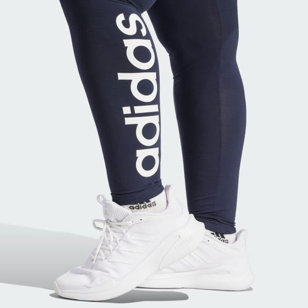 Essentials High-Waisted Logo Leggings (Plus Size) Product Image