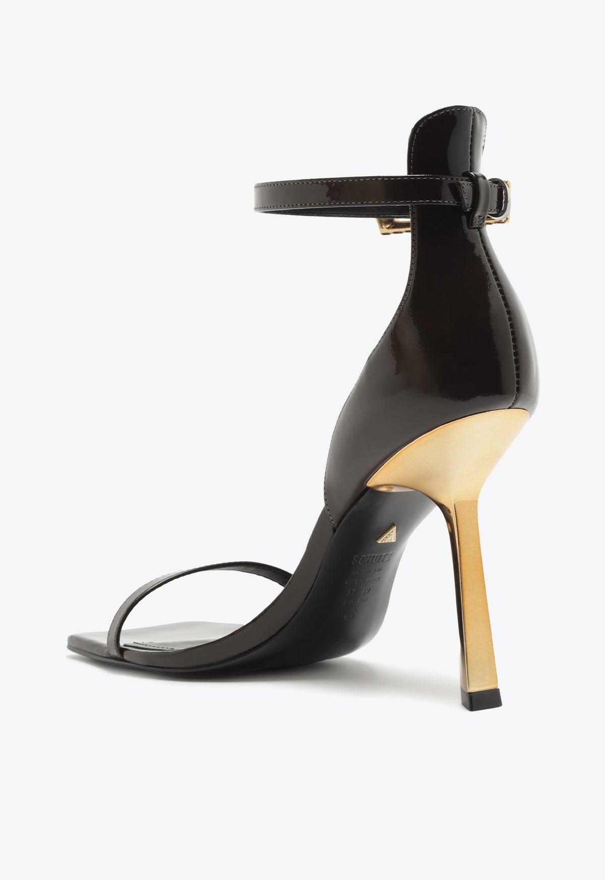 Ciara Patent Leather Sandal Female Product Image