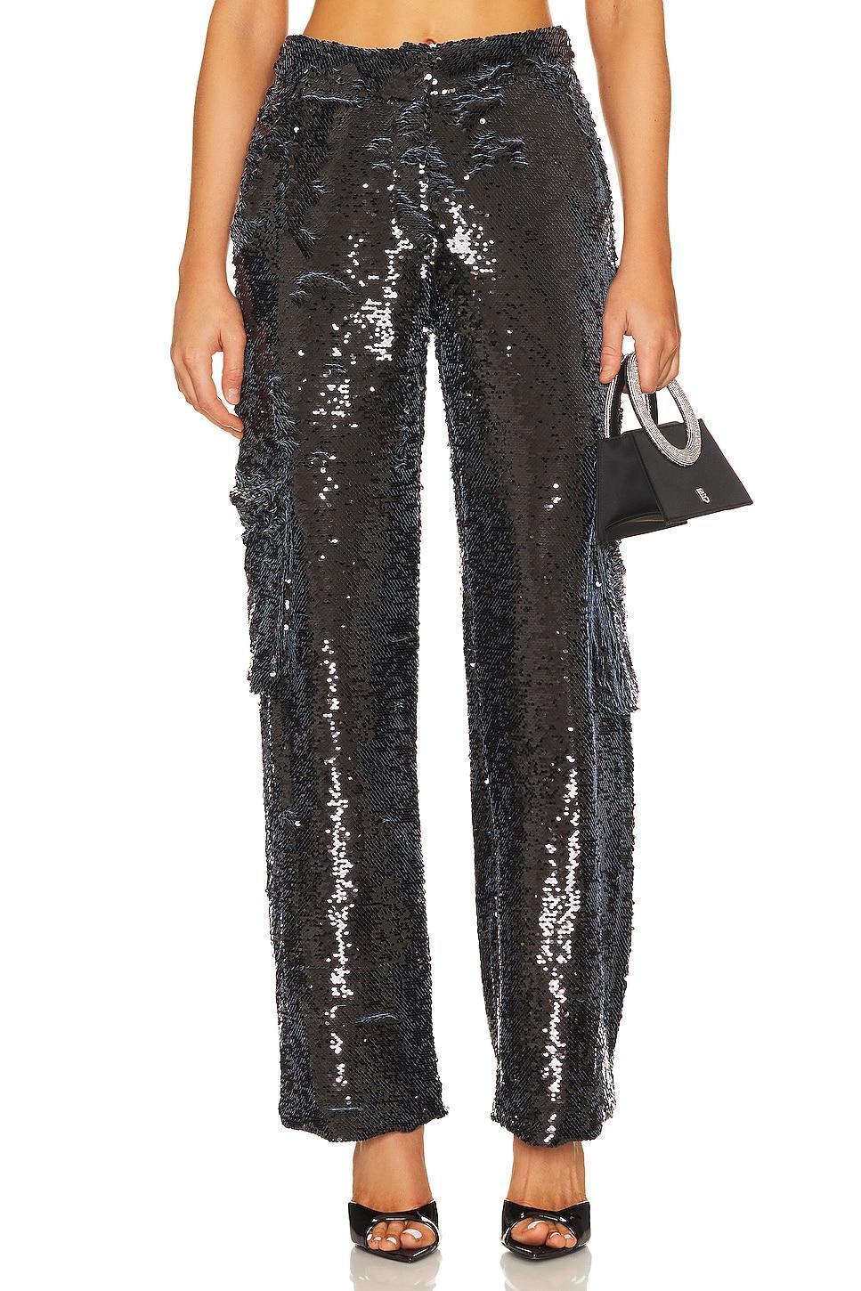 Sequin Cargo Pant PatBO Product Image