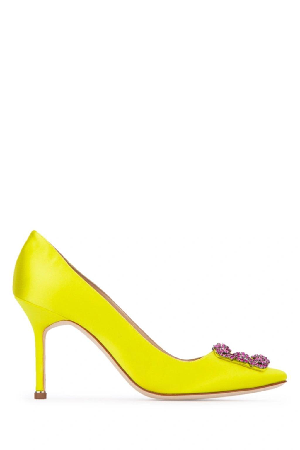 MANOLO BLAHNIK Scarpe Con Tacco-39 Nd  Female In Byel Product Image