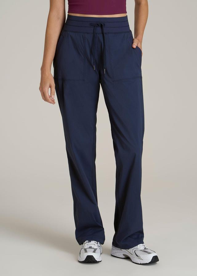 High-Rise After Practice Pant for Tall Women in Navy Product Image