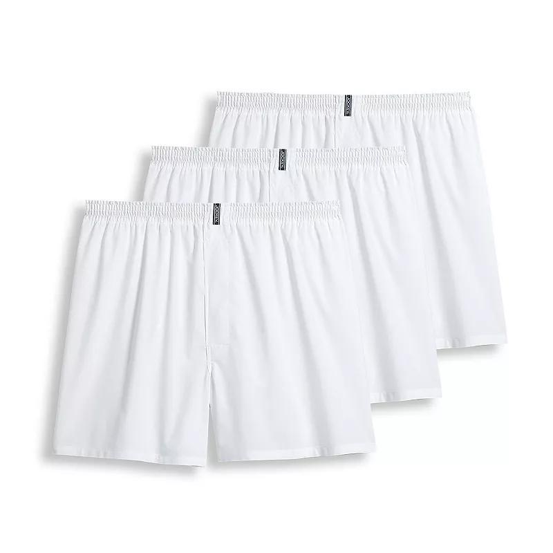 Mens Jockey 3-pack Classic Full-Cut Woven Boxers Product Image