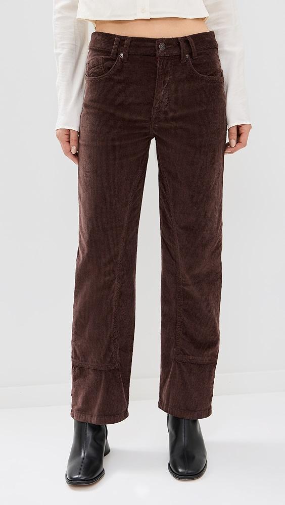 Free People Risk Taker Corduroy Straight Jeans | Shopbop Product Image