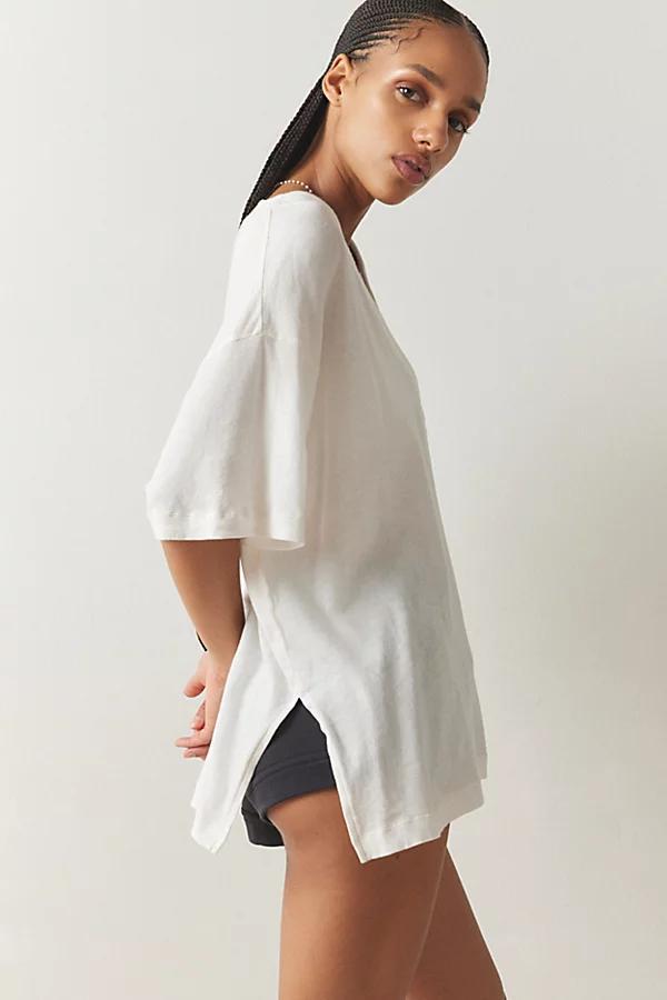 Out From Under Jamie Slouchy V-Neck Tee Womens at Urban Outfitters Product Image