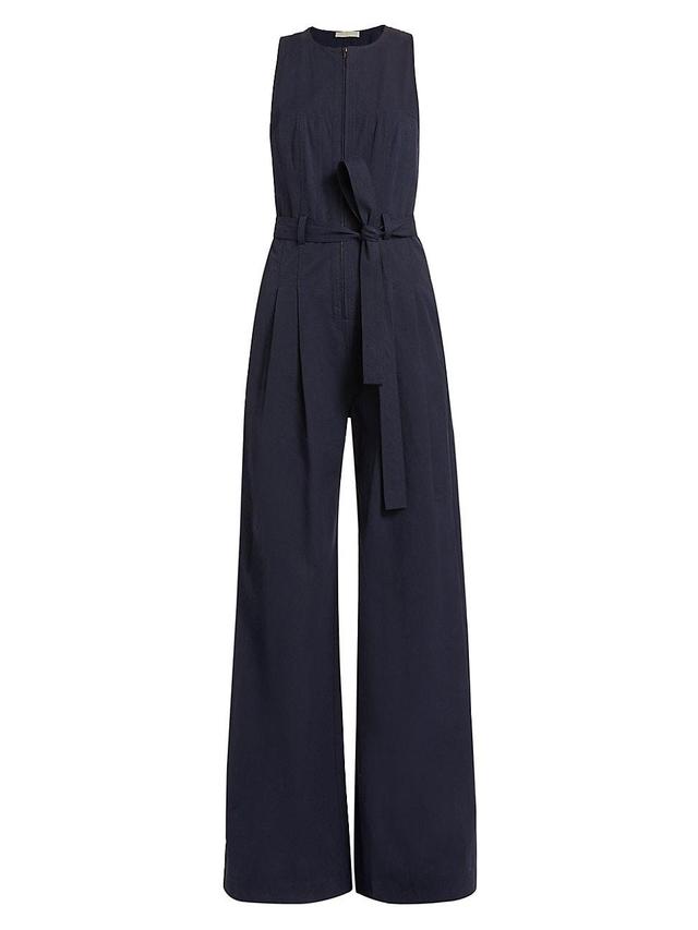 Ulla Johnson Marin Wide Leg Cotton Jumpsuit Product Image