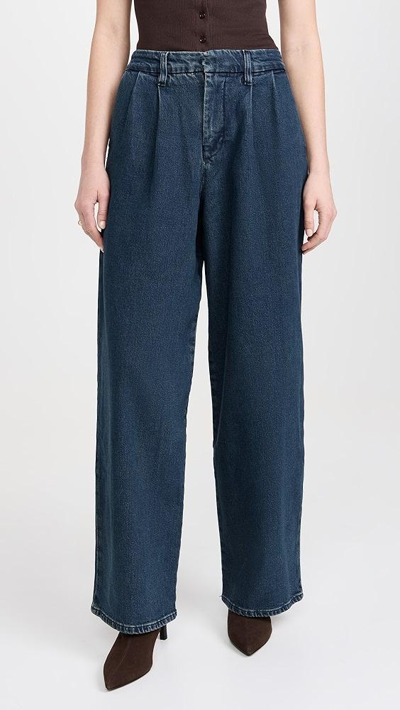 Good American 90s Pleated Trousers | Shopbop Product Image