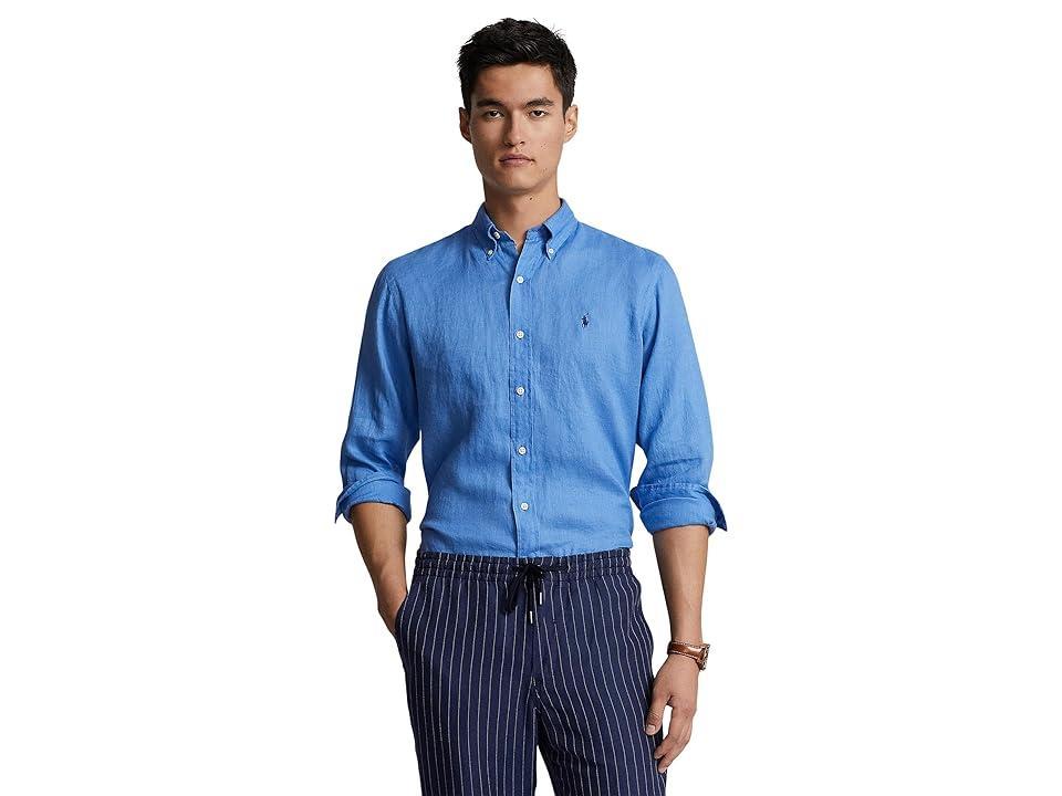 Polo Ralph Lauren Mens Classic Fit Linen Shirt Product Image