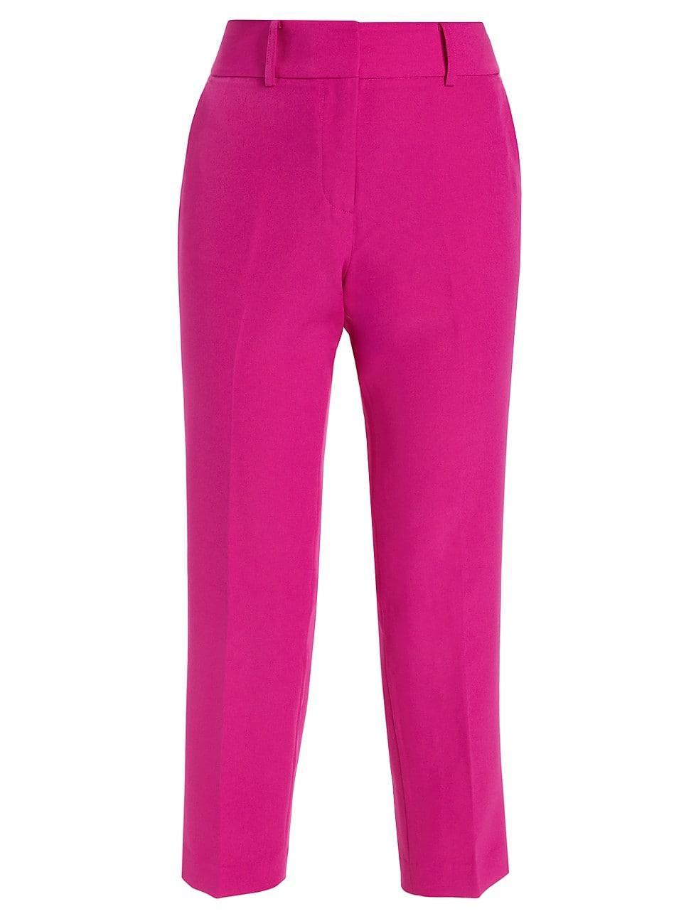 Womens Nicola Cady Crop Straight-Leg Pants Product Image