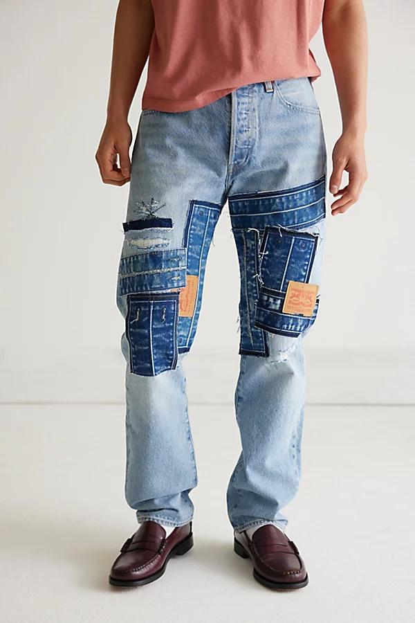 Levis 502 Original Patchwork Jean Mens at Urban Outfitters Product Image