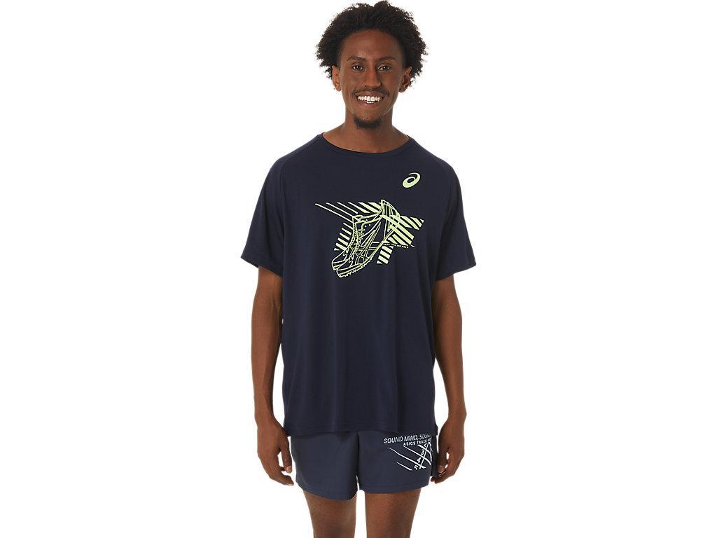 ASICS Men's Shoes Graphic Short Sleeve Top Product Image