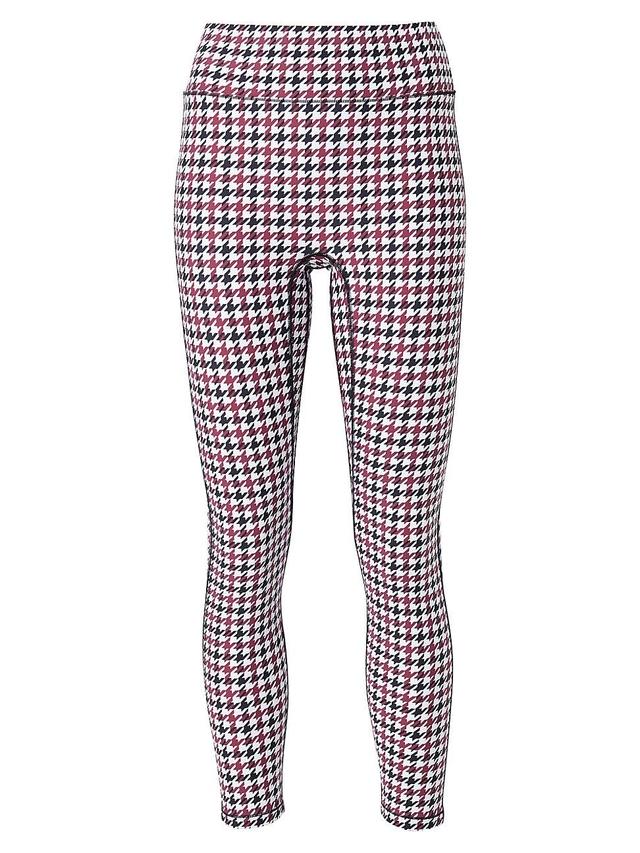 Womens Center Stage Houndstooth Leggings Product Image