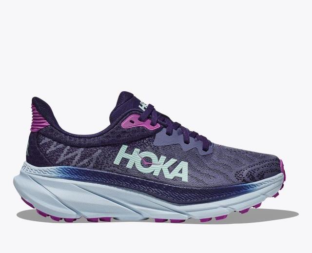 HOKA Womens Challenger 7 Shoes in Meteor/Night Sky, Size 5 Product Image