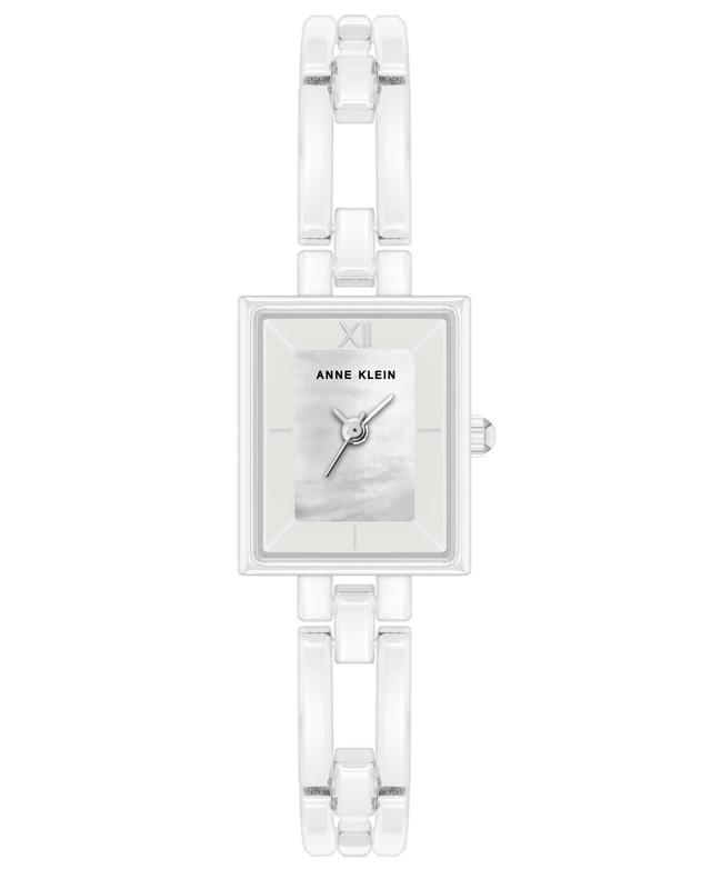 Anne Klein Womens Quartz White Ceramic Bracelet Watch, 19mm Product Image